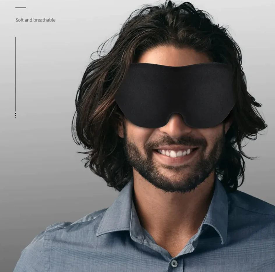 3D Black Sleep Mask