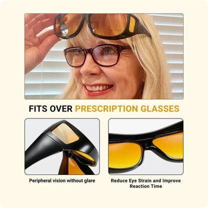 Anti-Glare Headlight Glasses